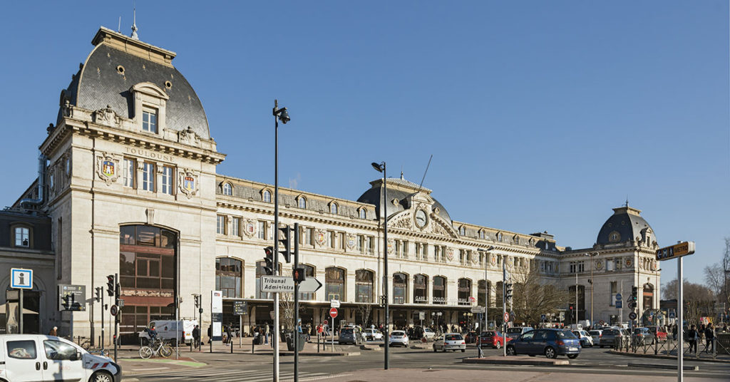 Gare de Toulouse-Matabiau - Facade.