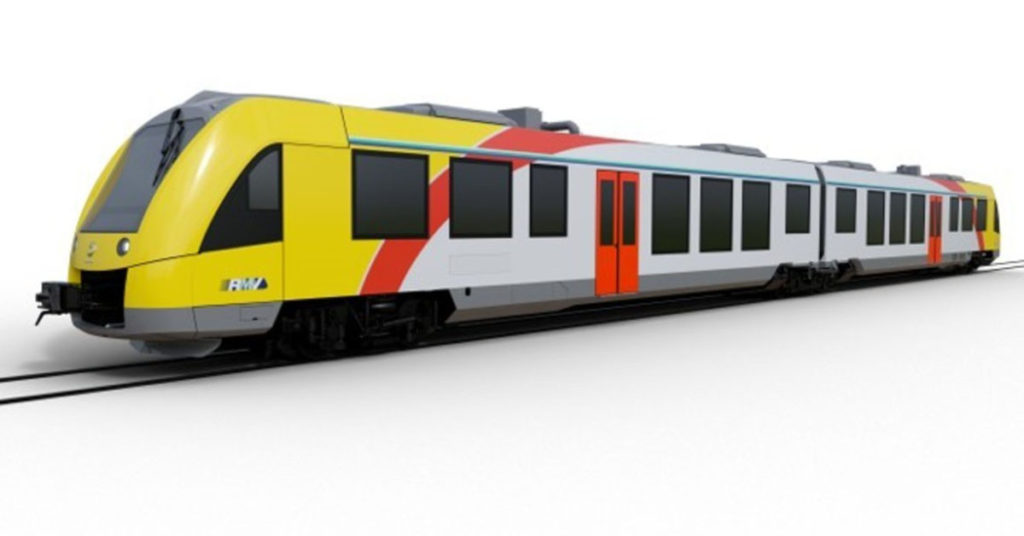 Autorails Coradia Lint 41 d’Alstom.