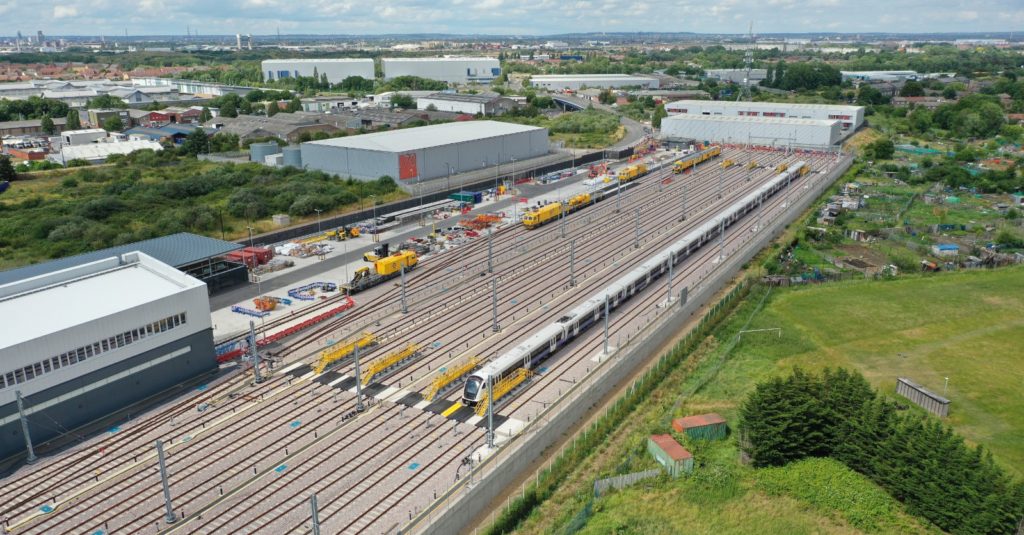 Crossrail : ouverture repoussée à 2022 3 Dépôt Crossrail de Plumstead