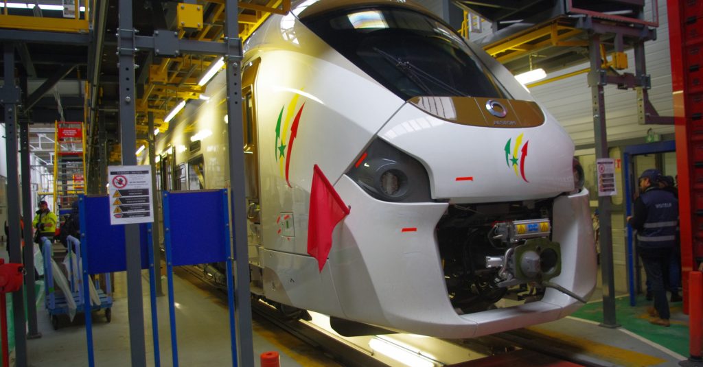 Construction d'un TER pour Dakar à Reichshoffen