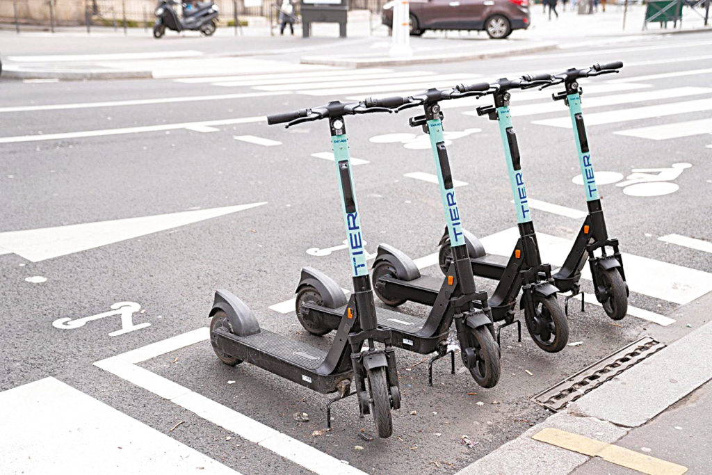 Tier Mobility poursuit son développement en Ile-de-France 4 Trotinette TIER Mobility