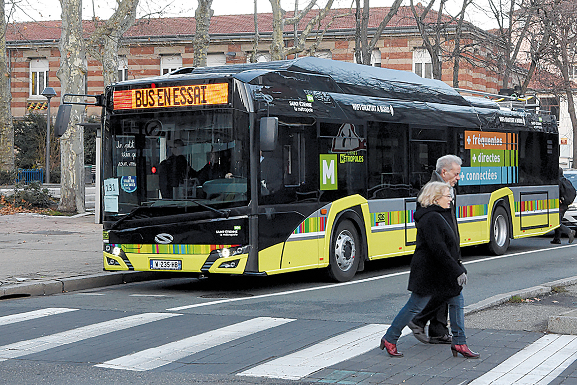 Bus Saint Etienne