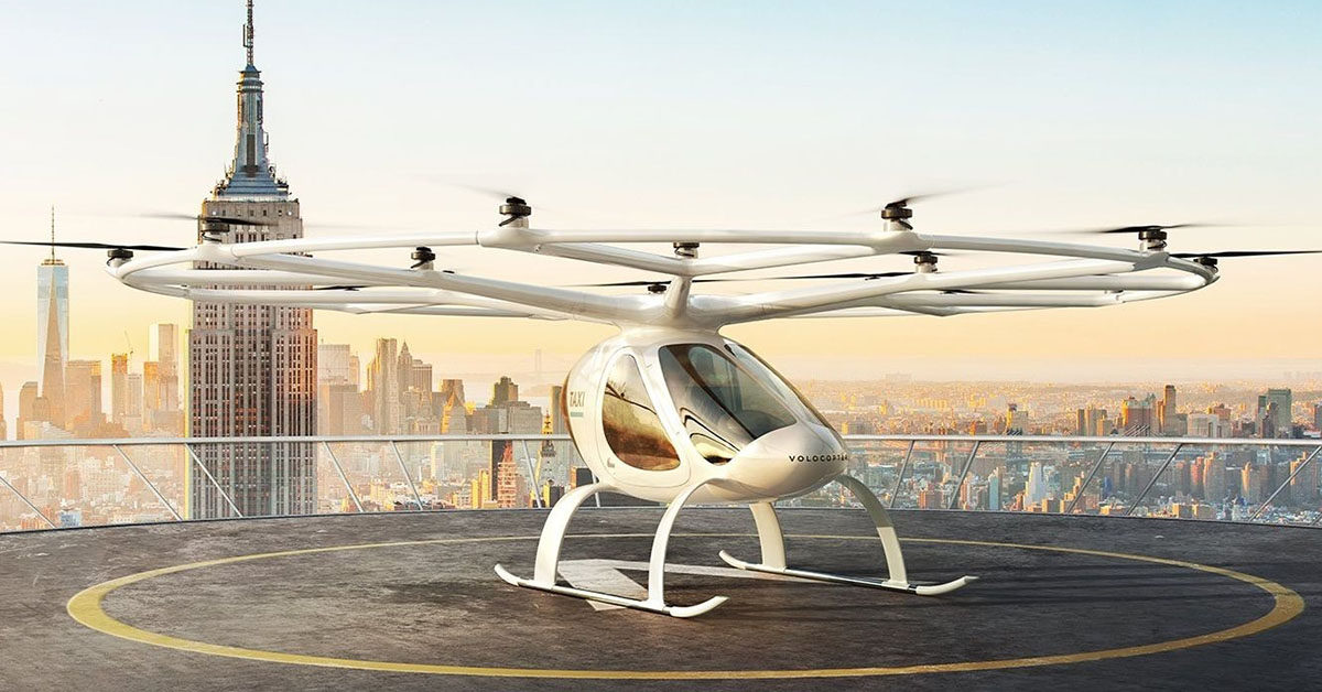 Volocopter-taxi volant