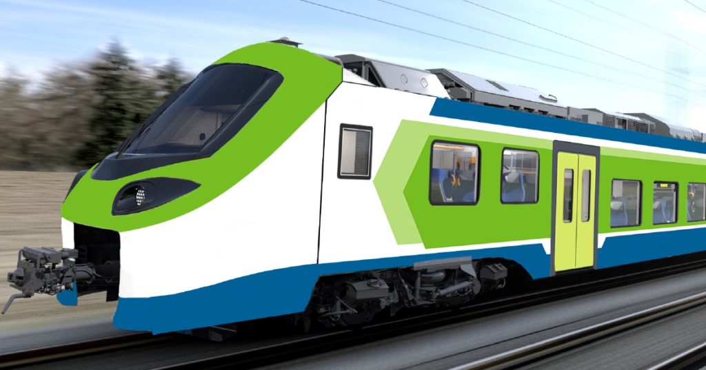 Accord entre Alstom et Plastic Omnium pour stocker l'hydrogène embarqué des trains 7 Coradia Stream à hydrogène pour FNM (Italie)