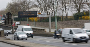 Peripherique pollution paris