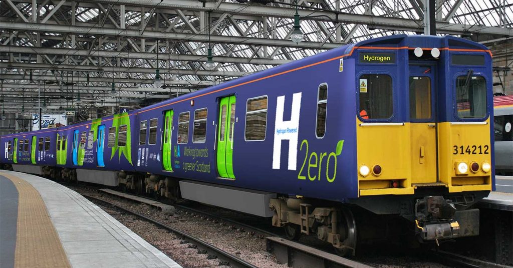 L'Ecosse veut son train à hydrogène pour la COP26 9 Projet de train à hydrogène écossais