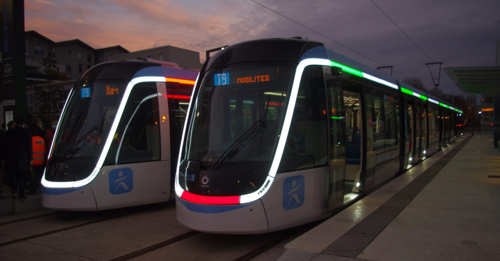 T9, le premier tram IDFM 6 Tram T9