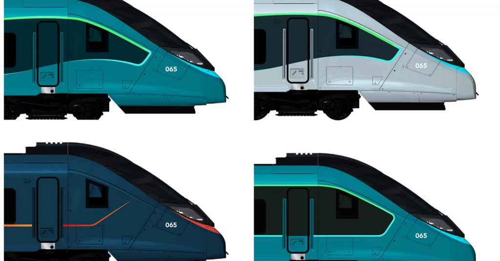 Un vote pour la livrée des futurs TET 7 Livrées TET CAF