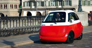 Voiture electrique microlino