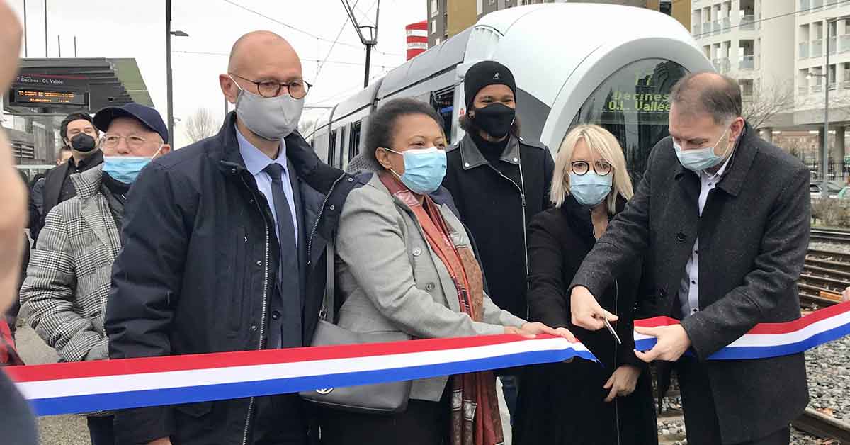 Tramway ligne 7 Lyon