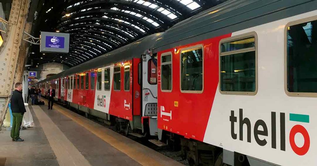 Thello arrête ses lignes Paris - Venise et Marseille - Nice - Milan 8 Thello Trenitalia