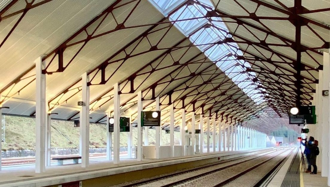 Nouvelle gare de Canfranc inaugurée le 15 avril 2021