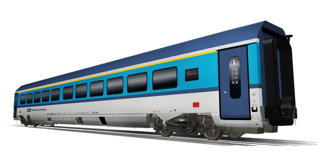 Les Chemins de fer tchèques commandent 180 voitures à Siemens et Škoda 7 Voiture Siemens Skoda pour CD