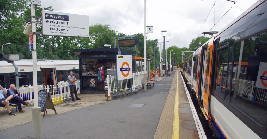 En Grande-Bretagne, les franchises vont disparaître, pas les entreprises privées 1 Gare de Gospel Oak
Overground
Londres
