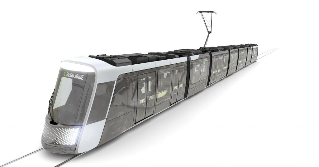 Nantes Métropole commande 12 trams Citadis de plus à Alstom 7 Vue extérieure du futur tram Alstom Citadis de Nantes Métropole