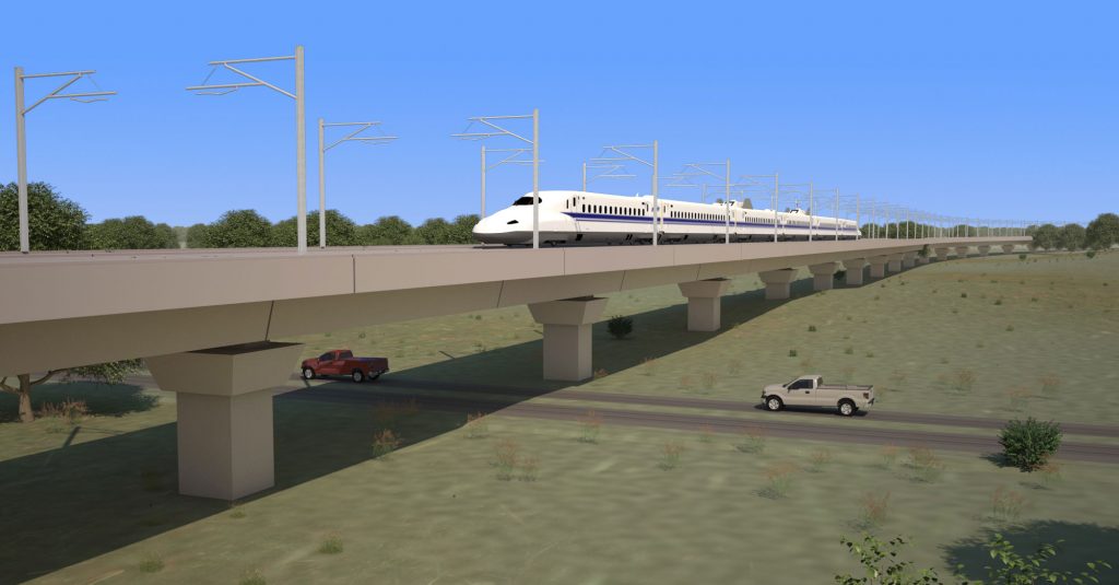 Un contrat de 16 milliards de dollars pour construire la ligne à grande vitesse texane 2 Ligne à grande vitesse Texas Central