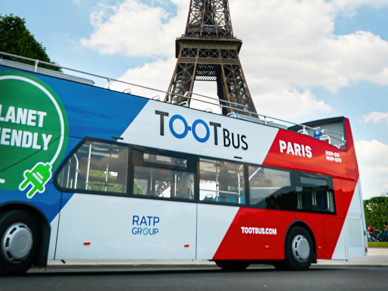 L’opérateur de bus touristiques Open Tours Paris devient Tootbus Paris