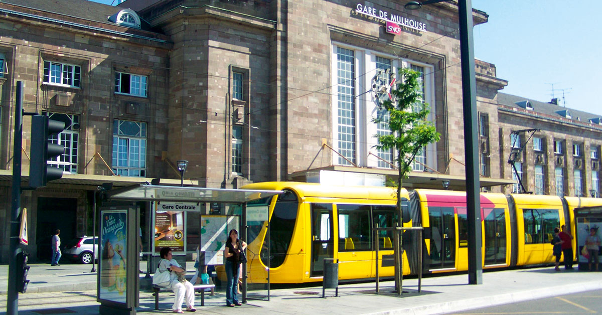 Gare Mulhouse et tram 1