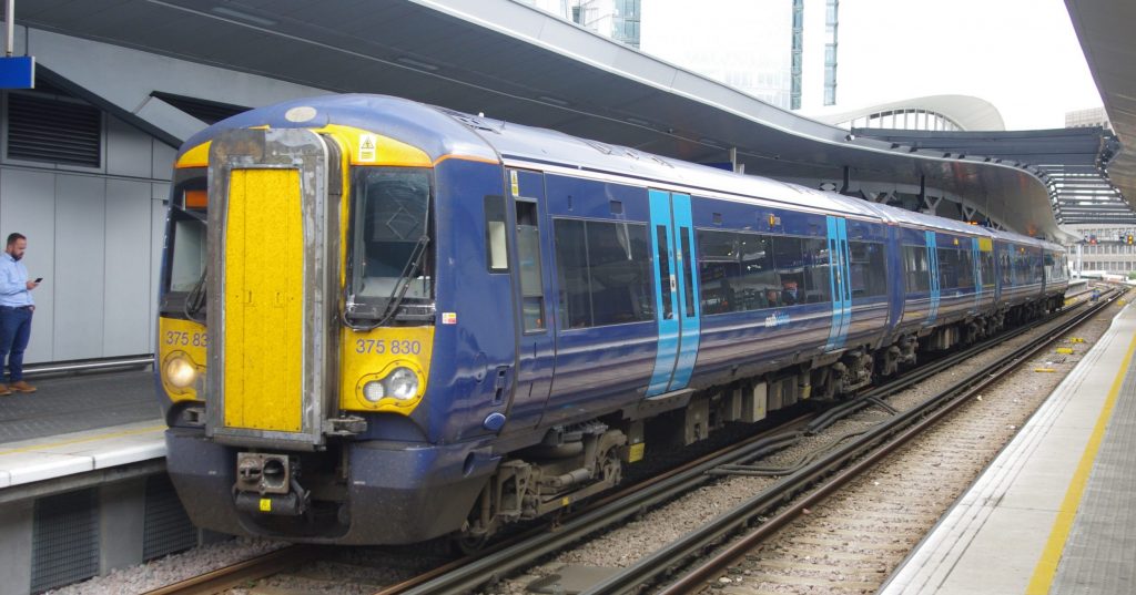 Train Southeastern à London Bridge
Londres