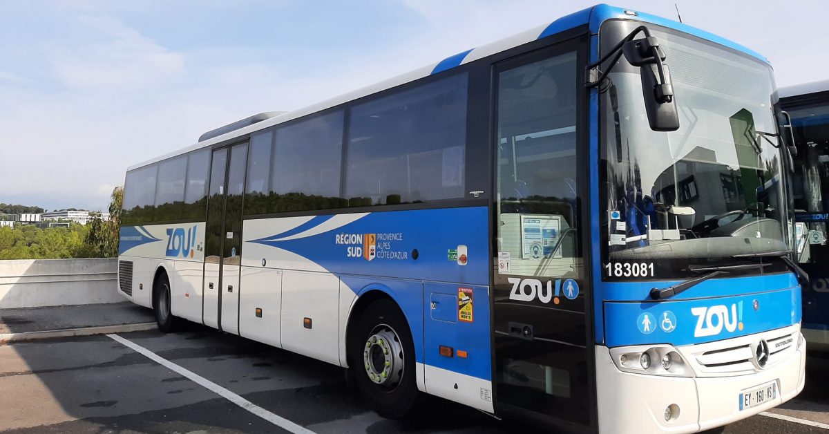 Bus du réseau Keolis Alpes Maritimes