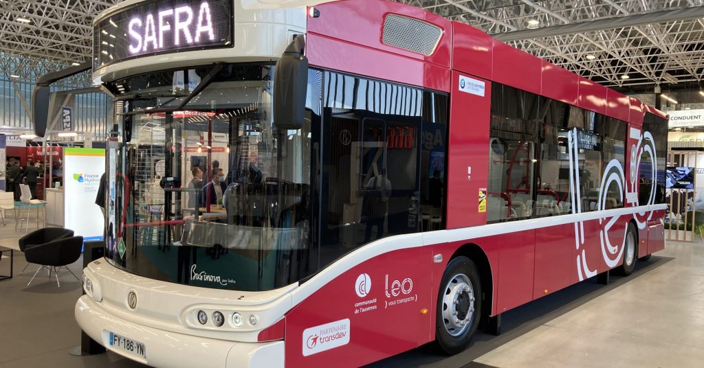 Safra Businova H2 pour le réseau d'Auxerre.