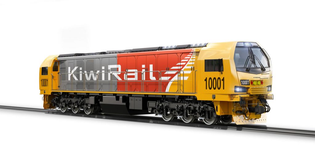 Locomotive Stadler Nouvelle Zélande