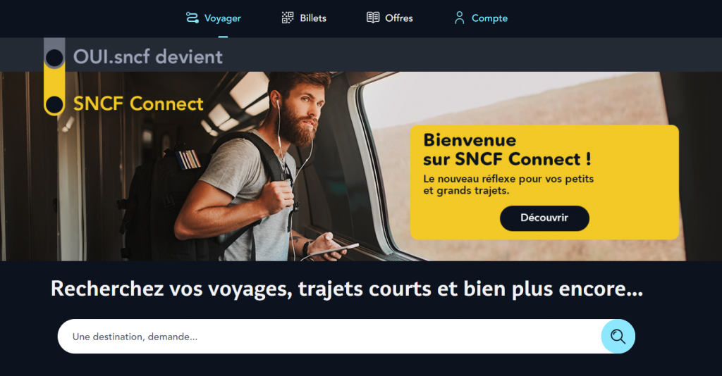 SNCF Connect étend son champ d'action 8 SNCF Connect