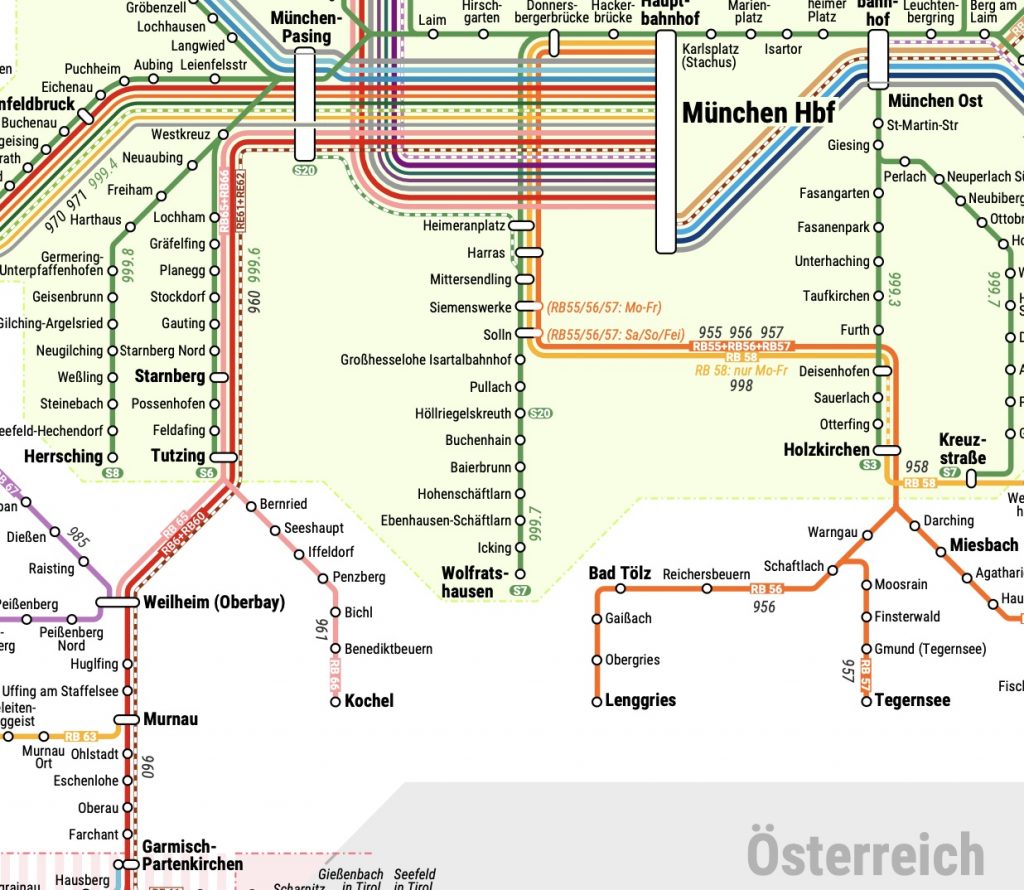 Cinq morts et 44 blessés dans un accident de train en Bavière 7 carte baviere