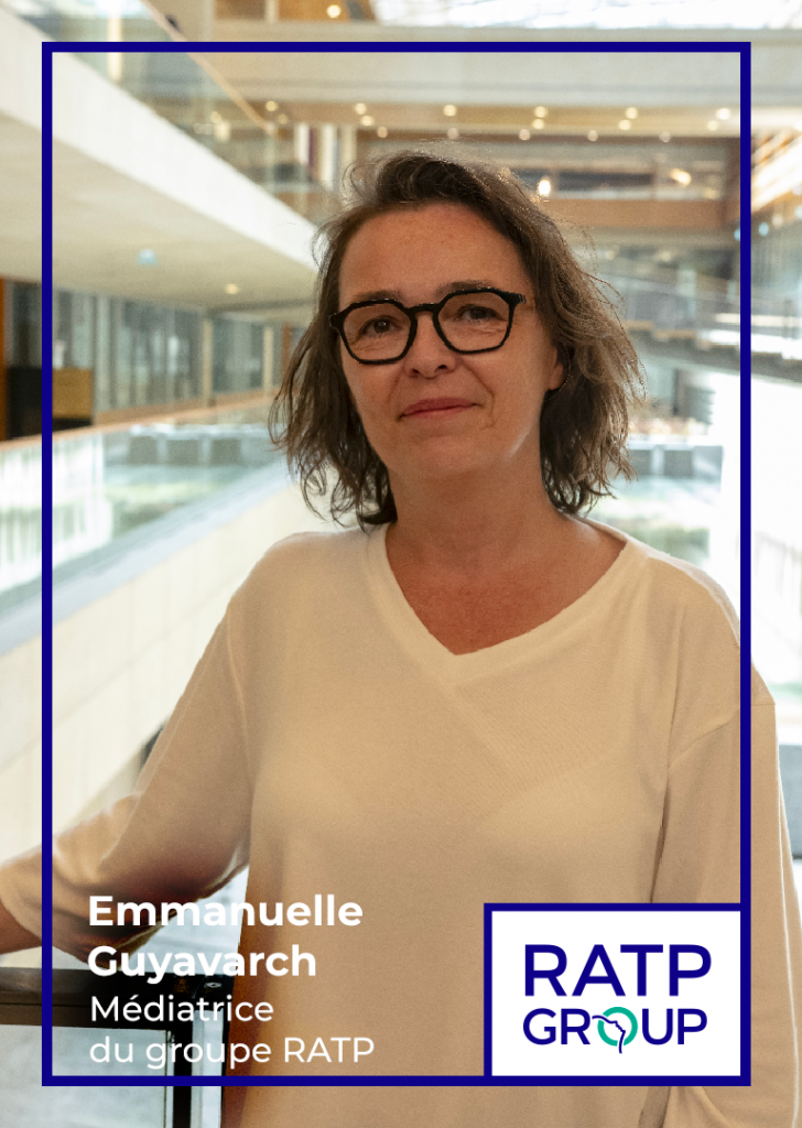 Une nouvelle médiatrice à la RATP 8 emmanuelle guyavarch ratp