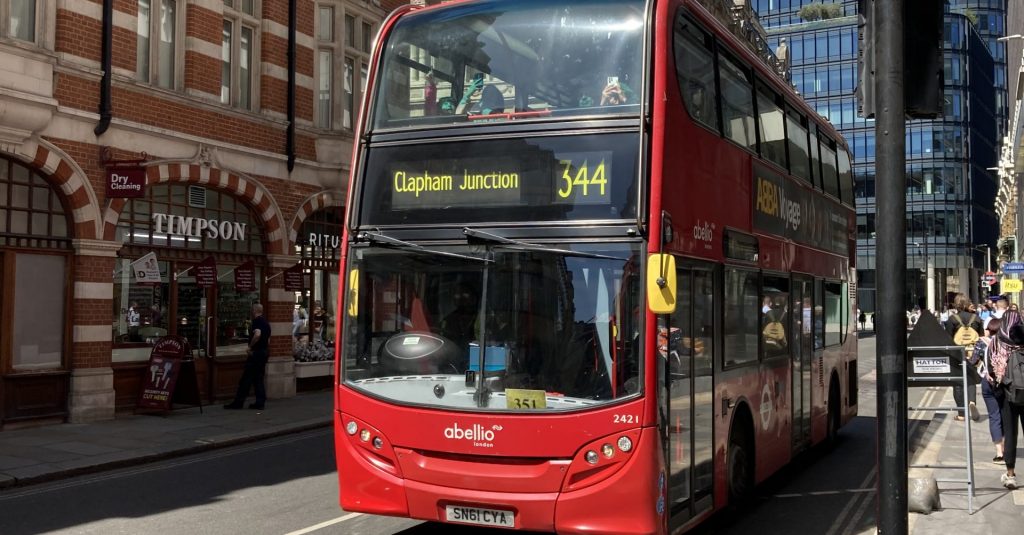 Bus Abellio à Londres, mai 2022