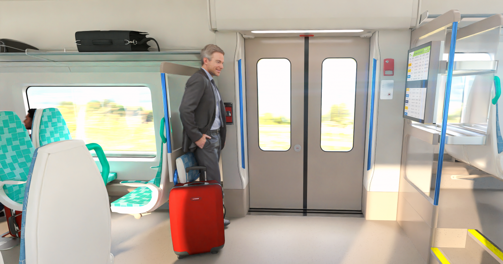 Alstom Coradia Stream liaison aéroport Barcelone