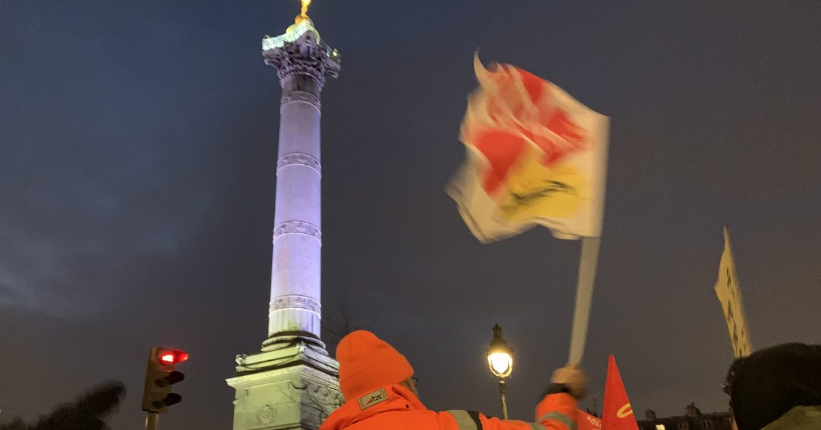 manifestation le 19 janvier 2023 contre la réfrome des retraites