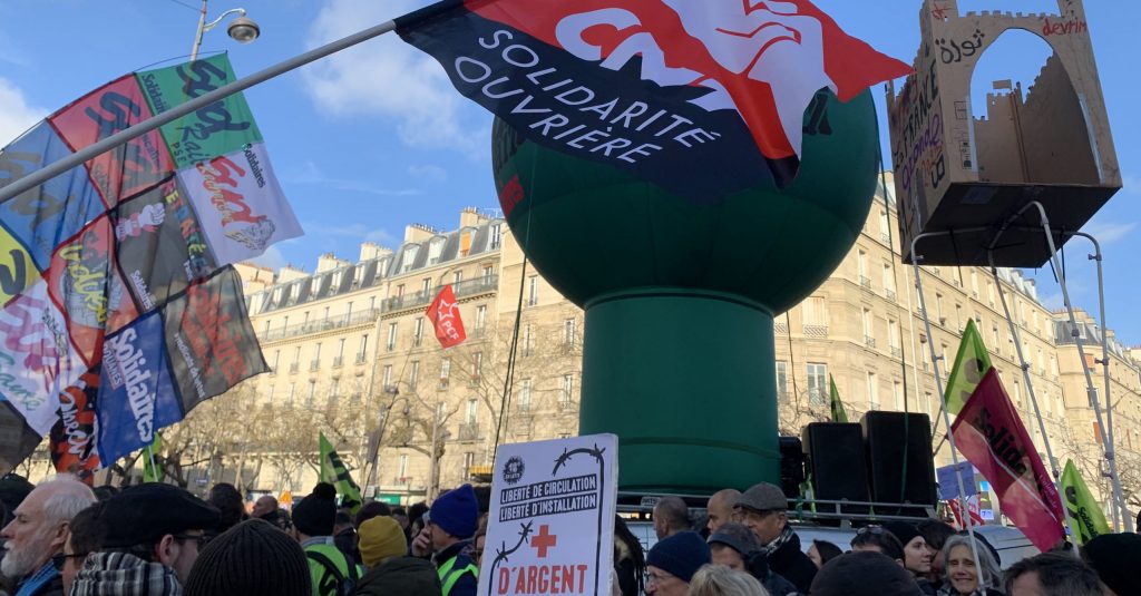 Réforme des retraites: nouvelles mobilisations en vue 2 Manifestation contre la réforme des retraites