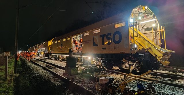 Train Boa en Seine-Saint-Denis février 2023