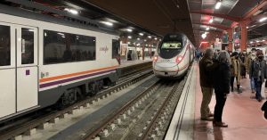 Trains de la Renfe gare de Madrid