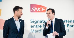 SNCF et le comité d'organisation des JO 2024
