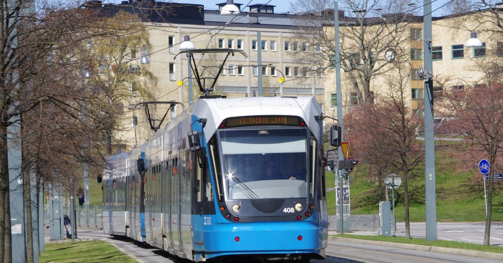 Tram Stockholm Suède