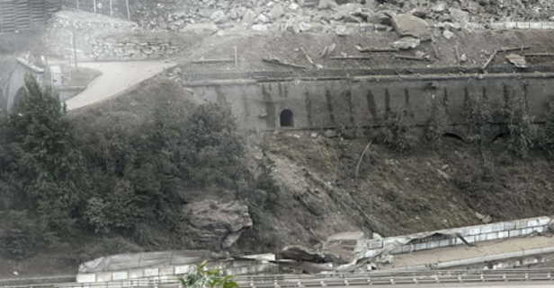 Eboulement en Maurienne en août 2023