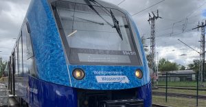Train à hydrogène Coradia ILint d'Alstom en Basse-Saxe (Allemagne)