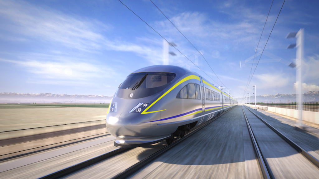 californie train