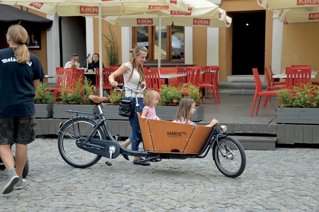 Les normes sociales varient d’un contexte culturel à un autre : si la bonne mère de famille néerlandaise accompagnera ses enfants à vélo cargo, son homologue américaine utilisera la voiture.