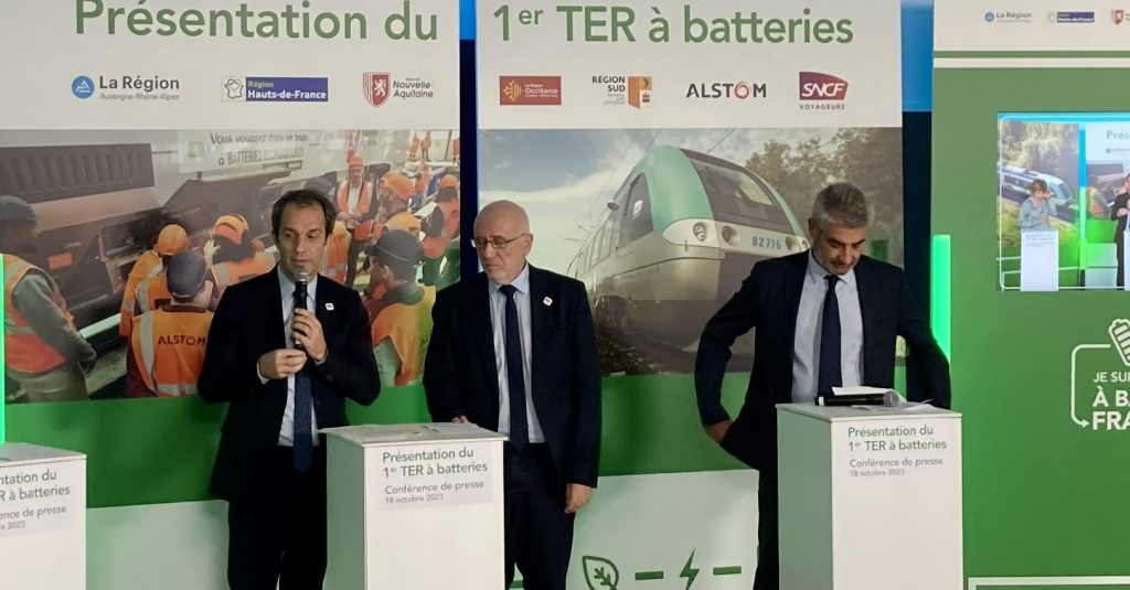 Présentation TER à batteries