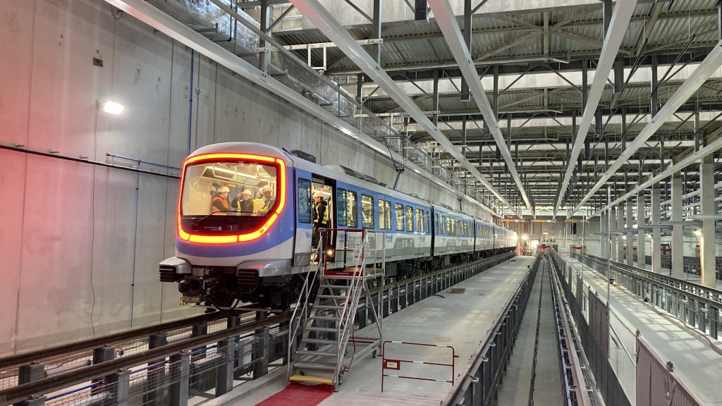 Rame de présérie ligne 15 Grand Paris Express
