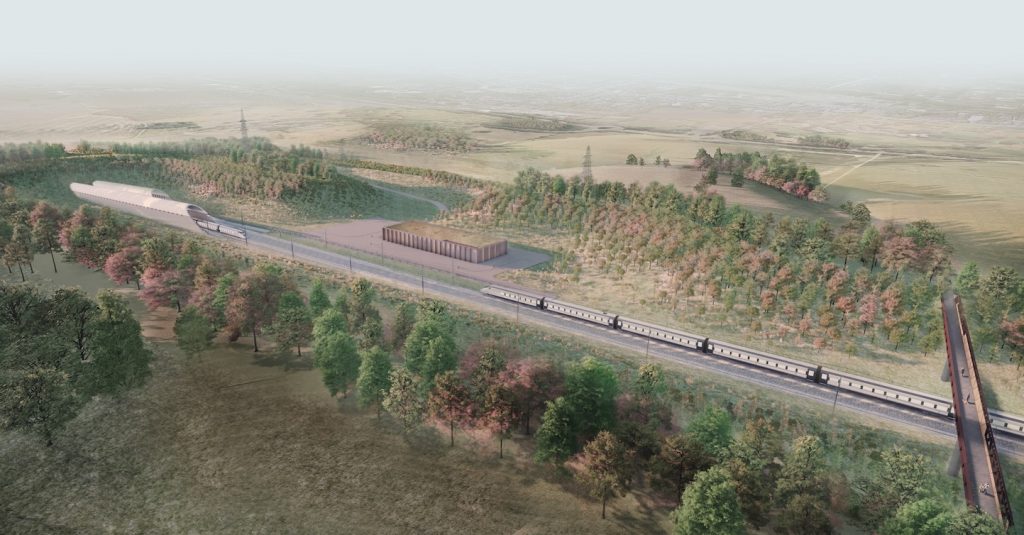 Projet de ligne à grande vitesse High Speed 2  entre Londres et Birrmingham. Le Nord de l'Angleterre devra se contenter de la modernisation et de l'électrification des voies ferrées.