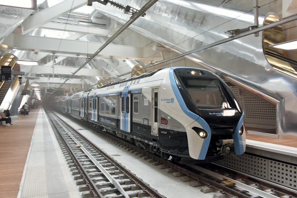 Systra a travaillé sur le prolongement du RER E effectif depuis début mai. île-de-france mobilités navigo liberté+