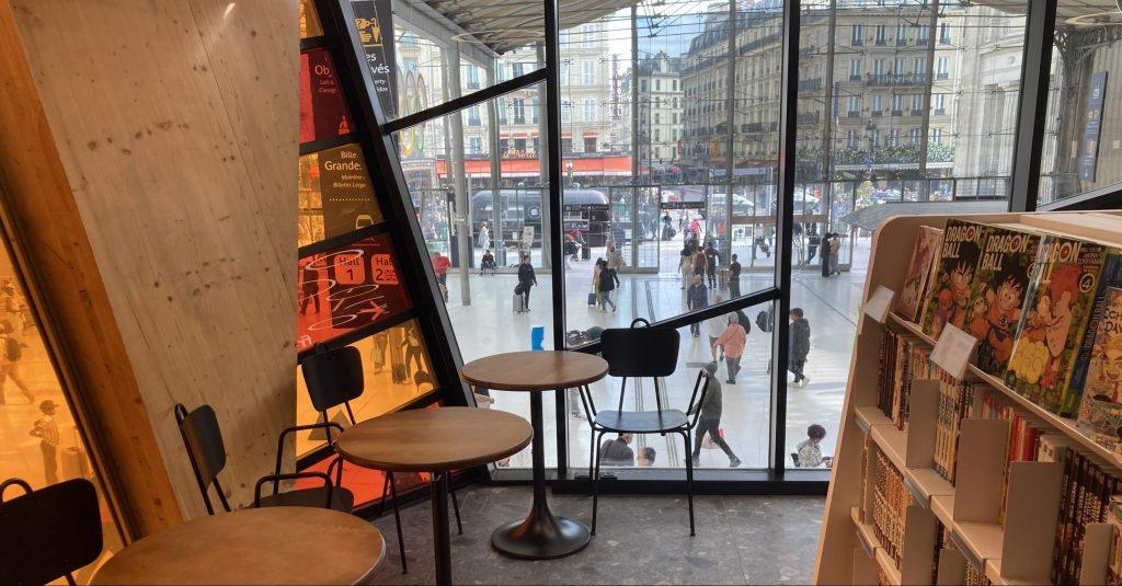 Fnac Café en gare de Paris-Nord