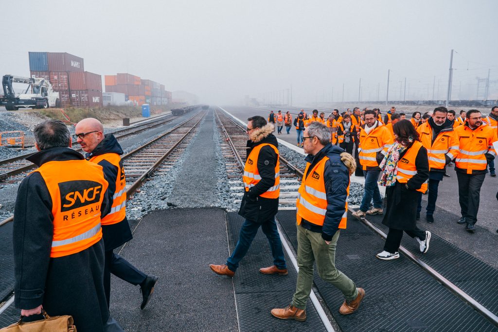 La plateforme de transport combiné de Vénissieux-Saint-Priest