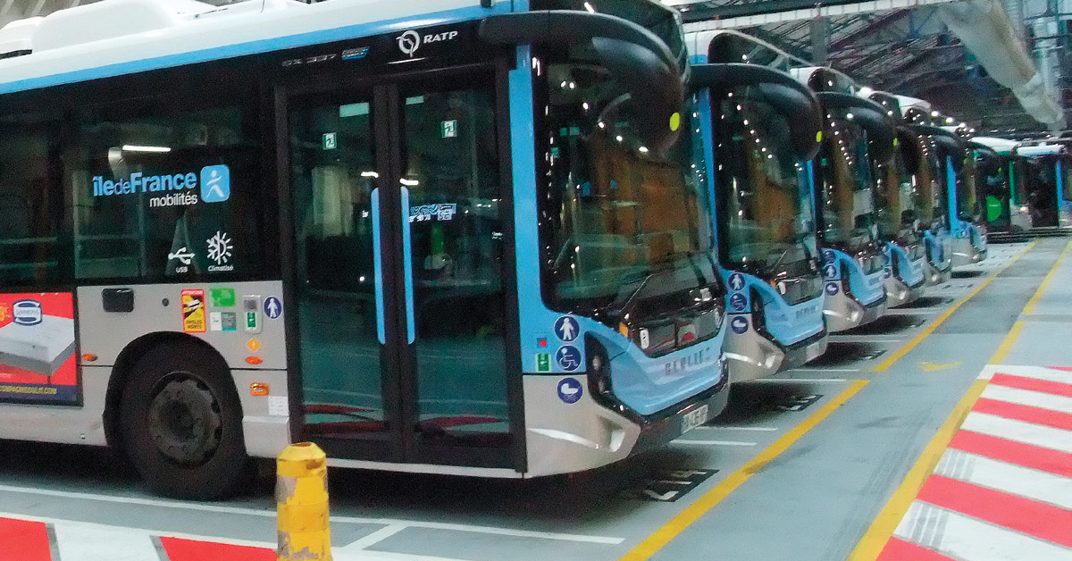 dépot Bus électrique RATP