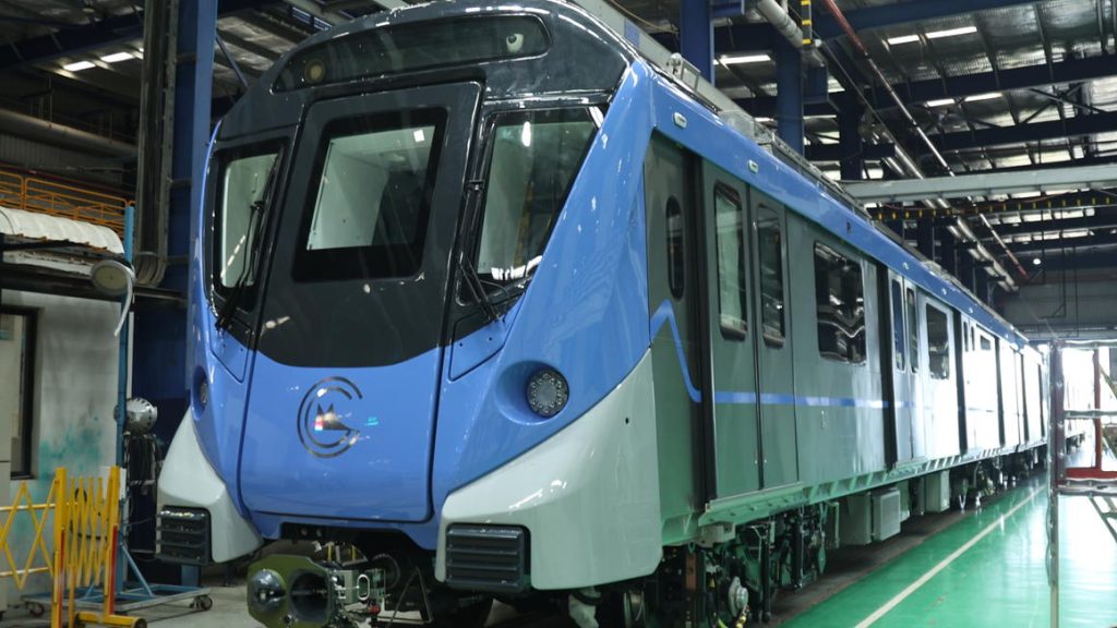 Le métro de Chennai © Alstom