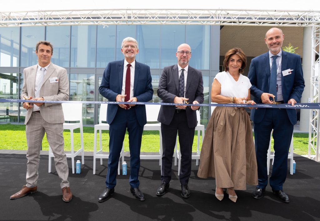 Inauguration du nouveau site d'Alstom à Aix-en-Provence